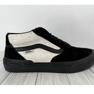 Vans Bmx Style 114 Fast And Loose Black Mens Shoes VN0A4BXLBLA Size 7.5 NEW